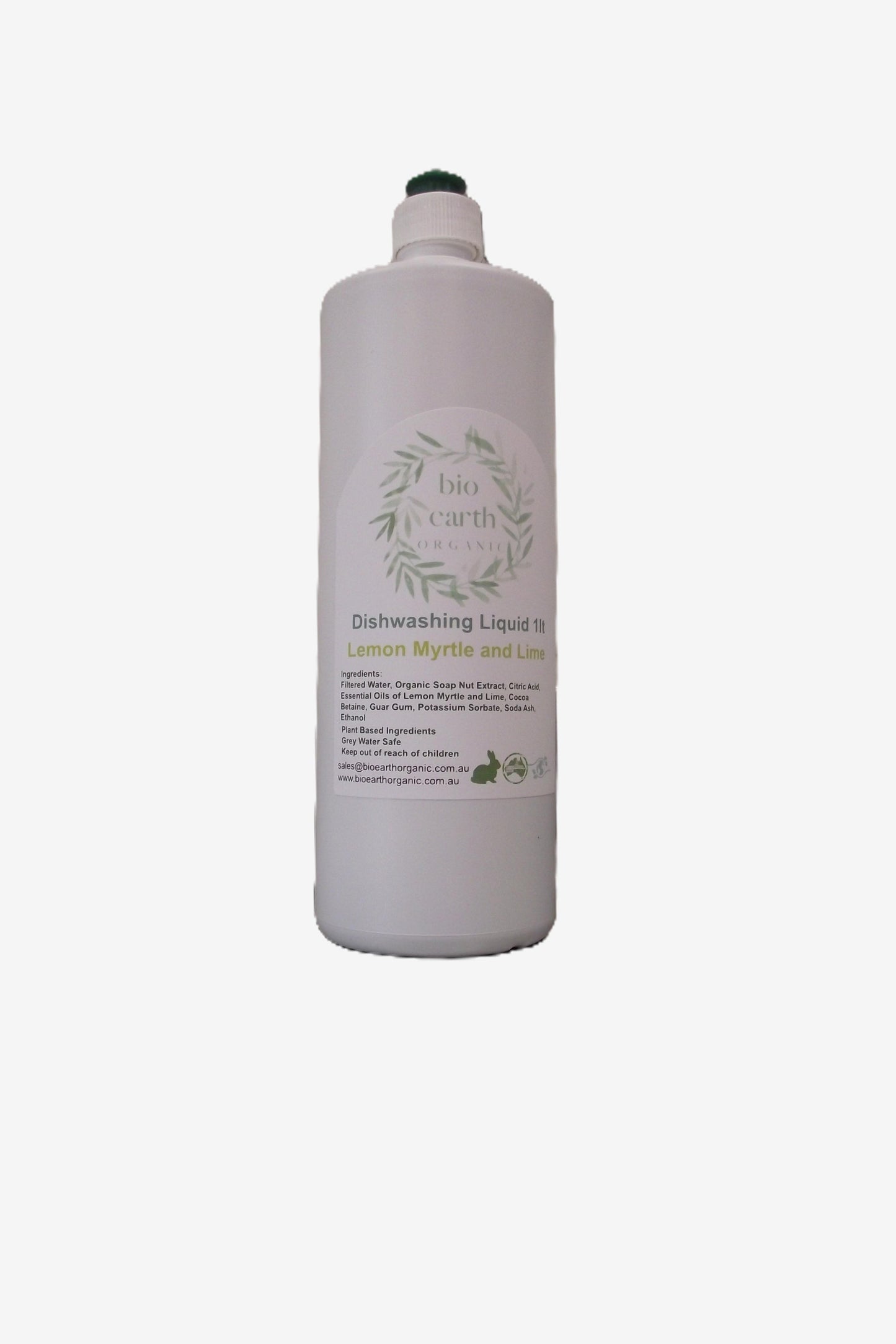 Lemon Myrtle and Lime Dishwashing liquid 1lt